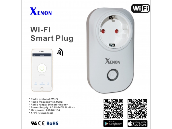 How to setup Xenon WiFi plug ?